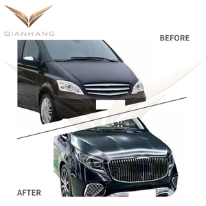 Kit carrosserie pour Viano <span class=keywords><strong>Vito</strong></span> <span class=keywords><strong>W639</strong></span> 2004-2015 à 2024 V300 Facelift, conversion ancien vers nouveau, mise à niveau du pare-chocs avant et arrière, ensemble complet - Product Image 3