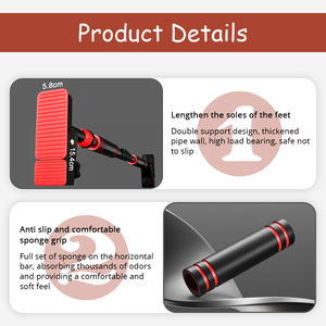 Suministro directo de fábrica Chin Up Doorway Calisthenics Pull Up Bar Portable Home Doorway Gym Pull Up Bar - Product Image 3