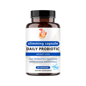 Suplemento para el Cuidado de la Salud, Quemador de Grasa Abdominal, Apoyo a la Salud Intestinal, Cápsulas Adelgazantes con Mezcla de Probióticos - Product Image 1