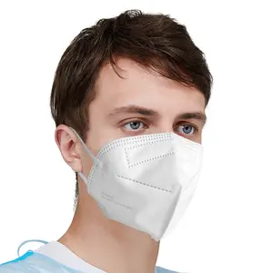 GB2626 KN95口罩防尘KN95口罩一次性5层呼吸器口罩成人