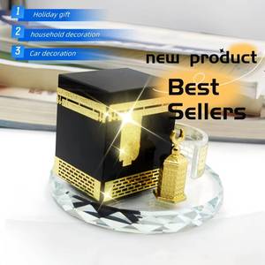 Creative high-quality crystal Islamic Muslim wedding decorations, preferred <b>gold</b> and silver <b>paintings</b>, premium religious gifts - Product Image 4