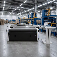 Couteau vibrant CNC numérique entièrement automatique pour découpe de formes spéciales en mousse de coton perlé et garnitures en mousse