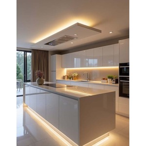 Armoires de <span class=keywords><strong>cuisine</strong></span> élévatrices électriques en acier inoxydable avec <span class=keywords><strong>porte</strong></span> en verre ouverte sur le côté noir de l'armoire de rangement de qualité supérieure - Product Image 4