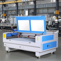 Machine de découpe et de gravure au laser CO2 acrylique, MDF/Bois/Caoutchouc/Papier/Plastique, refroidissement par eau, système de contrôle Ruida, prise en charge AI/DST/PLT