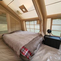 GSD Tente gonflable de camping pour l'extérieur et la famille avec prix d'usine Accessoire de tente Maison de luxe pour glamping Tente avec pompe à air