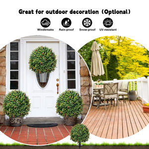 Precio <span class=keywords><strong>de</strong></span> fábrica Evergreen Pine Topiary Tree Plastic Artificial Plants Greenery para Home Garden Wedding Decoration Warehouse Bush - Product Image 3