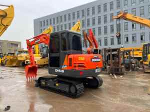 Excavadora Mini Usada Doosan DH55 de 5 Toneladas, Excavadora Pequeña de Segunda Mano Doosan DH55, DH55 DH60 DH70 DH80, Precio Competitivo - Product Image 6