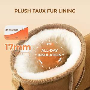 Botas de Nieve para <span class=keywords><strong>Mujer</strong></span> YL7473 Personalizadas, Antideslizantes, Cálidas y Cómodas, Térmicas, para Invierno - Product Image 5