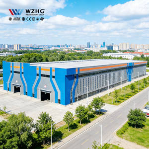 Almacén de Estructura de Acero Industrial Prefabricado, Resistente al Viento y a la Corrosión, Centro Logístico, Taller, Apartamento, 50 Años de Garantía - Product Image 1