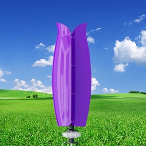 Generador de Energía Eólica de Eje Vertical de 400W, 12V/24V, Sistema de Energía Eólica Tipo Tulipán, SV-400, 400 Vatios, Generación de Energía Eólica Vertical - Product Image 3