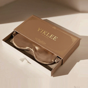 Tùy Chỉnh Lá Glod Biểu Tượng Mặt Nạ Mắt Và Gối Ngủ Đặt Hộp Quà Tặng Bao Bì Từ Hộp Quà Tặng Gối Đặt Quà Tặng Hộp Giấy - Product Image 6