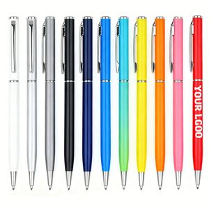 Bolígrafo Metálico Promocional Personalizado con Logotipo, Bolígrafo con Punta de Bola - Product Image 1