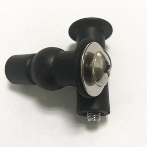 Bulloni per sedile WC da 10 mm <span class=keywords><strong>con</strong></span> dadi in gomma espandibile, accessori universali per sedili WC <span class=keywords><strong>con</strong></span> montaggio superiore, adatti alla maggior parte dei sedili WC. - Product Image 2