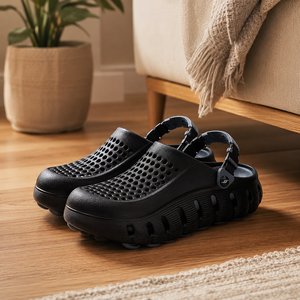 Nouvelles mules et sabots pour homme, confortables, à semelle épaisse, de type massage, personnalisables, style sport décontracté, vente en gros usine - Product Image 2
