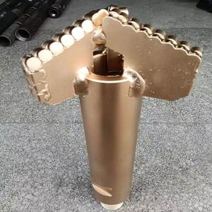 מקדחי יהלום תעשייתיים הניתנים להתאמה אישית, מקדחי <span class=keywords><strong>PDC</strong></span> בעלי 3 כנפיים לקידוח בארות מים, ציוד קידוח בכמויות גדולות מטונגסטן קרביד - Product Image 2