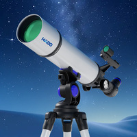 Télescope astronomique 80500 à haute magnification HD, version améliorée, stabilisation d'image, vision nocturne en basse lumière, longueur focale de 500 mm