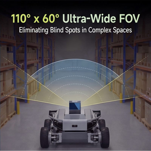 Sensor LiDAR LightIC FR60 4D FMCW de Alta Precisión, Escáner Láser con Velocidad Doppler y Campo de Visión de 110 Grados para Robótica Autónoma, SLAM y AGV - Product Image 2