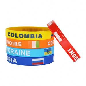 Pulsera de Silicona con Logotipo Personalizado para Fanáticos del Fútbol Soccer 2026, Celebración Deportiva, Pulseras para la Copa Mundial de Fútbol - Product Image 2