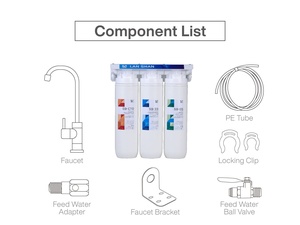 Purificador de Agua Manual Moderno de 3 Etapas para Debajo del Fregadero, Taiwán - Product Image 6
