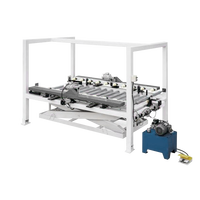 Machine de collage du papier entièrement automatique, ligne de plastification du bois à haute pureté sur les deux côtés