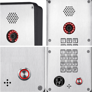 Manufacturer VoIP Outdoor <strong>Intercom</strong> for Outdoor Emergency Calls <strong>Video</strong> RFID Door Phone SIP Door <strong>Intercom</strong> KNZD-52V - Product Image 5