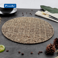 2024 vente en gros de napperons en jonc de mer tapis de table naturels