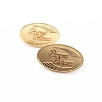 Broche de revers en métal de galvanoplastie personnalisée pour les événements Cadeau d'entreprise Logo personnalisé Épingle d'insigne de récompense