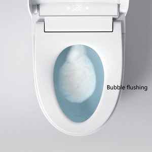 <span class=keywords><strong>WC</strong></span> intelligent électrique à poser au sol <span class=keywords><strong>pour</strong></span> salle de bain avec bidet automatique intégré - Product Image 4