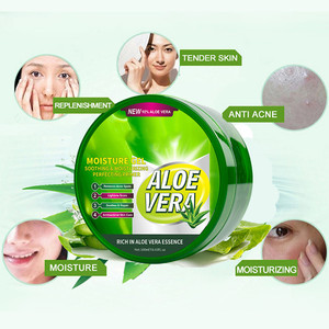 Jiajie — gel à l'<span class=keywords><strong>aloe</strong></span> <span class=keywords><strong>vera</strong></span>, crème 100% pure, apaisante, étiquette privée - Product Image 2