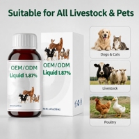 Supplément liquide pour bétail à 1,87 % en stock, vente en gros, digestion, immunité, OEM pour chevaux, vaches, moutons, chèvres