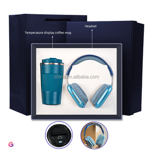 Personalizado de alta calidad promocional <span class=keywords><strong>comercial</strong></span> <span class=keywords><strong>trabajo</strong></span> regalo al por mayor taza de café auriculares recuerdo regalo corporativo para negocios regalo conjunto - Product Image 3