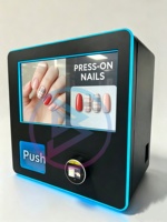 Distributeur automatique mural de serviettes hygiéniques et tampons à écran tactile, mini distributeur automatique de produits féminins, certifié CE, directement de l'usine