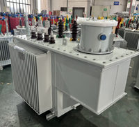 Transformateur immergé dans l'huile SZ11 220V changeur de robinet de charge haute puissance triphasé sortie moyenne haute tension 380V/11KV 10KV 50/60Hz