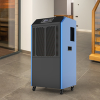 Déshumidificateur industriel Orvis 220V pour entrepôt, usine, ferme, contrôle de l'humidité élevée, déshumidificateur à compresseur 138L/D