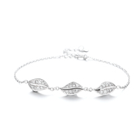 Dainty Flower 925 Silber Armband für Frauen Hot CZ Flower Bracelet Schmuck Geschenke