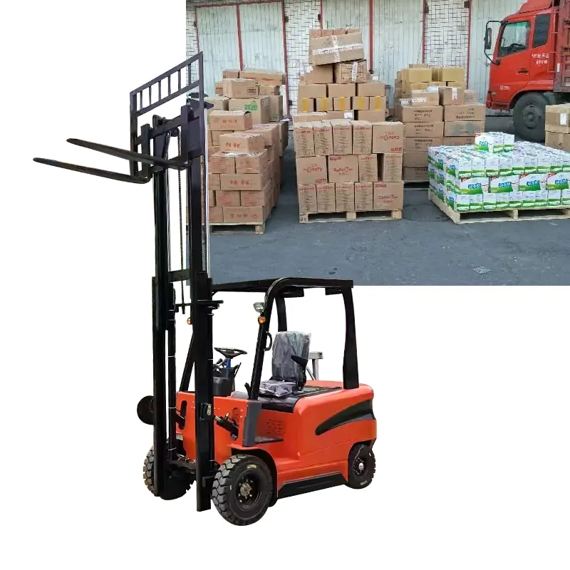 Vendita calda carrello elevatore elettrico CPD1530 1500kg carrello elevatore elettrico stacker 3M 4M 5M altezza di sollevamento con CE ISO