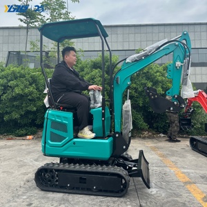 <span class=keywords><strong>Mini</strong></span>-excavatrice YGZG à <span class=keywords><strong>prix</strong></span> d'usine, 680 kg, chenilles en caoutchouc, refroidissement par air, pour travaux en espace restreint - Product Image 1