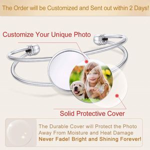 Collier et bracelet en forme de cœur, en alliage de zinc, faits à la main, argentés, modernes, pour sublimation par transfert thermique, cadeau promotionnel, souvenir de mariage - Product Image 2