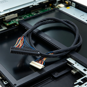 Câble LVDS DF19-20P vers connecteur Dupont 34 broches pas de 2,0 mm, longueur personnalisée, câble plat torsadé pour carte de pilote de moniteur - Product Image 1