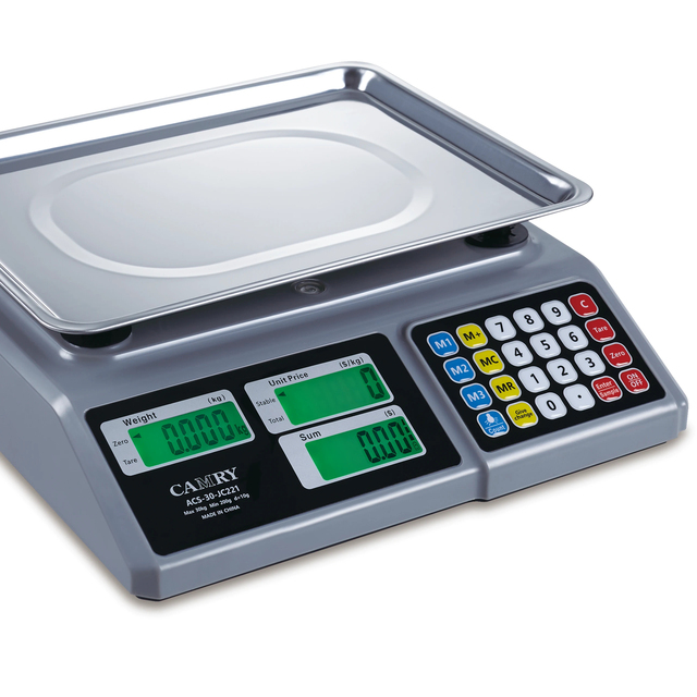 CAMRY Retail Selling Scale Pricing Scale for Market Restaurant Food Deli Professional Manufacturer ACS Computing Scale