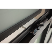 AMJ Fabricantes Comercial Australia Estándar AS2047 Cadena Winder Toldo Ventana Apertura vertical Ventana de doble acristalamiento
