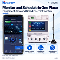 Interrupteur à distance pour pompe à eau 4G pour moteurs 220V inférieurs à 10 kW avec minuterie pour l'Asie du Sud-Est HONEST HT-2401G