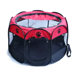 Открытый Pop Up Палатка для собак Водонепроницаемая дышащая складная палатка для домашних животных