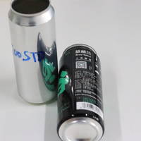 Boîtes de conserve en aluminium élégantes de 200 ml, 250 ml, 355 ml, 473 ml, 12 oz pour boissons gazeuses, Coca-Cola