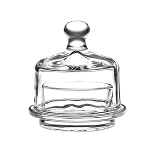 Factory Hotsale <strong>Glass</strong> <strong>Cake</strong> Cup <strong>Dome</strong> One Cup <strong>Cake</strong> <strong>Glass</strong> with Lid for Ice Cream <strong>Cake</strong> Tableware - Product Image 5