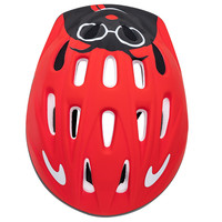 Casque de sécurité MOON MV12 pour enfants, motif coccinelle mignon, dessin animé, ventilation, pour l'été, skateboard, roller, équitation