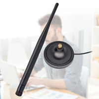 Antenne WIFI en caoutchouc double bande externe à Gain élevé 5dBi antenne magnétique 2.4G 5G pour décodeur