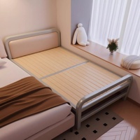 Lit pliant de luxe à cadre métallique, simple ou double, format Queen ou King, idéal pour le bureau, vente chaude