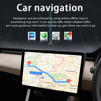 Radio para Auto Android con Pantalla Grande de 14 Pulgadas, Reproductor de CD, Pantalla OLED, Compatible con Marco de 9"/10", Reproductor Multimedia Universal, CarPlay Inalámbrico