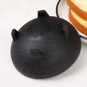 Tazones Ecológicos <span class=keywords><strong>de</strong></span> 4 Pulgadas para Guacamole, <span class=keywords><strong>Molcajete</strong></span> Mexicano, Tazones <span class=keywords><strong>de</strong></span> Plástico para Salsa, Tazones para Condimentos para Picnic, para Salsas y Aderezos en Fiestas en Casa - Product Image 4